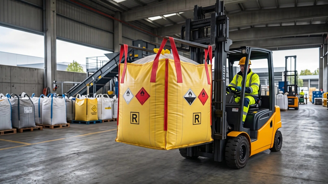 big bag per rifiuti pericolosi