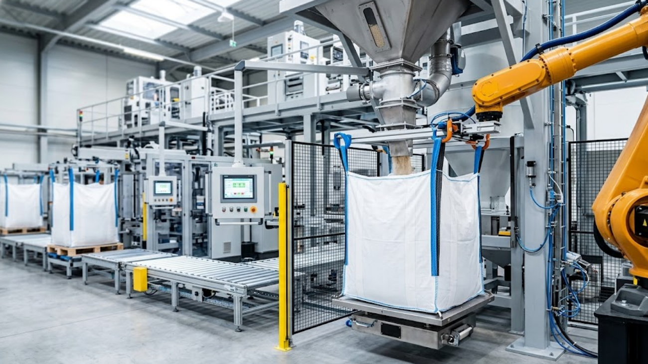 riempimento big bag automatizzato